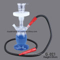 New Design All Glass Kaya Skull Hookah Shisha with LED Light